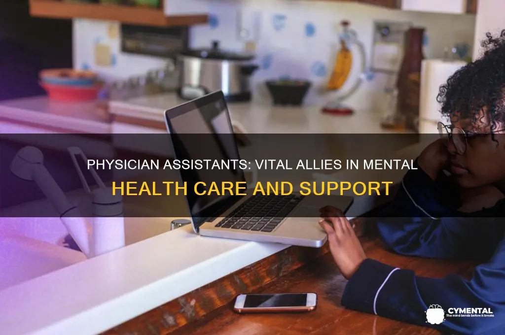 how can physician assistants help in mental health