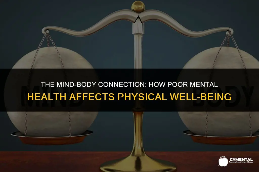 how can poor mental health affect your physical health