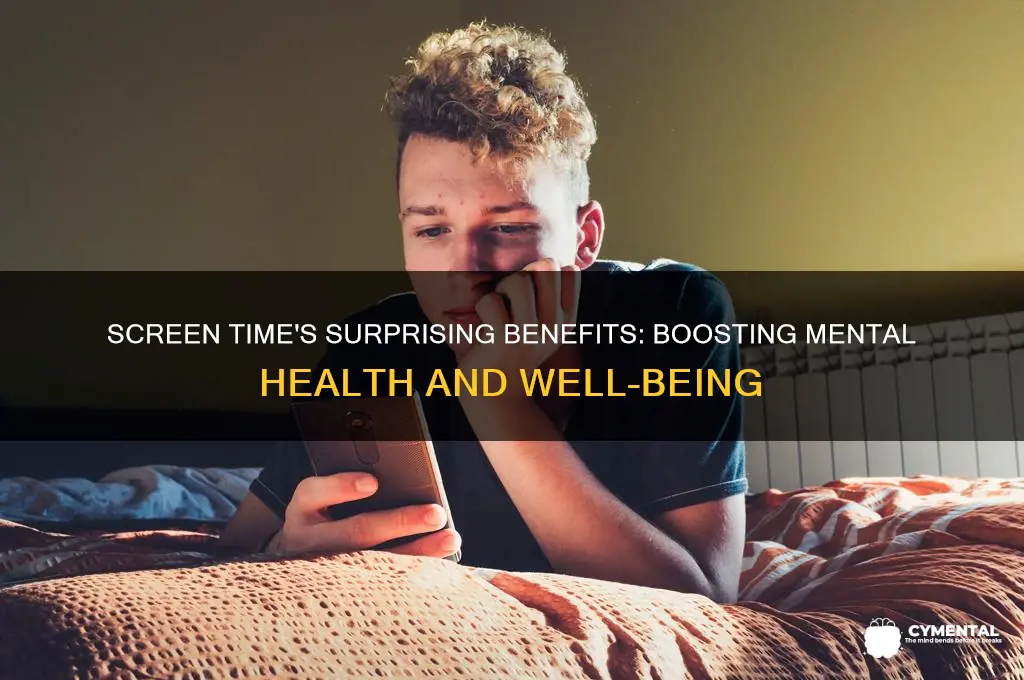 how can screen time help your mental health