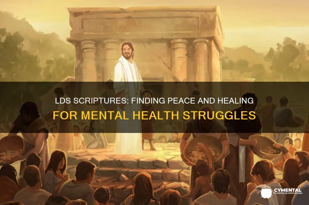 how can the lds scriptures help with mental health issues