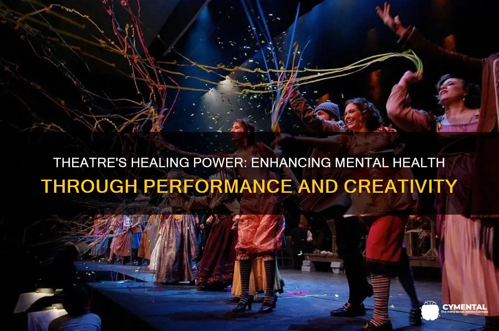 how can theatre help with mental health
