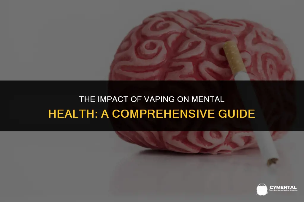 how can vaping affect your mental health