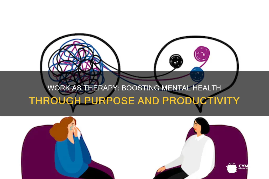 how can work help with mental health