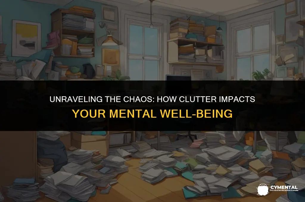 how clutter affect your mental health from someone