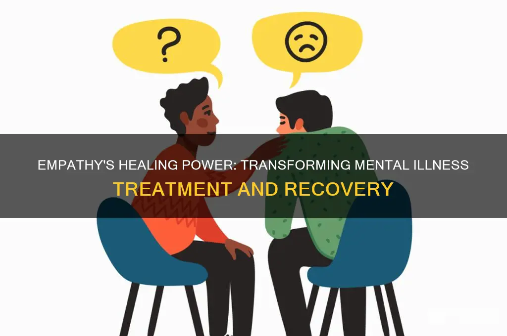 how did empathy help in treatment of mental illness