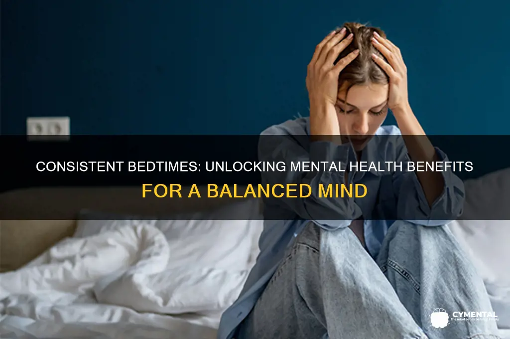 how do bedtimes help mental health