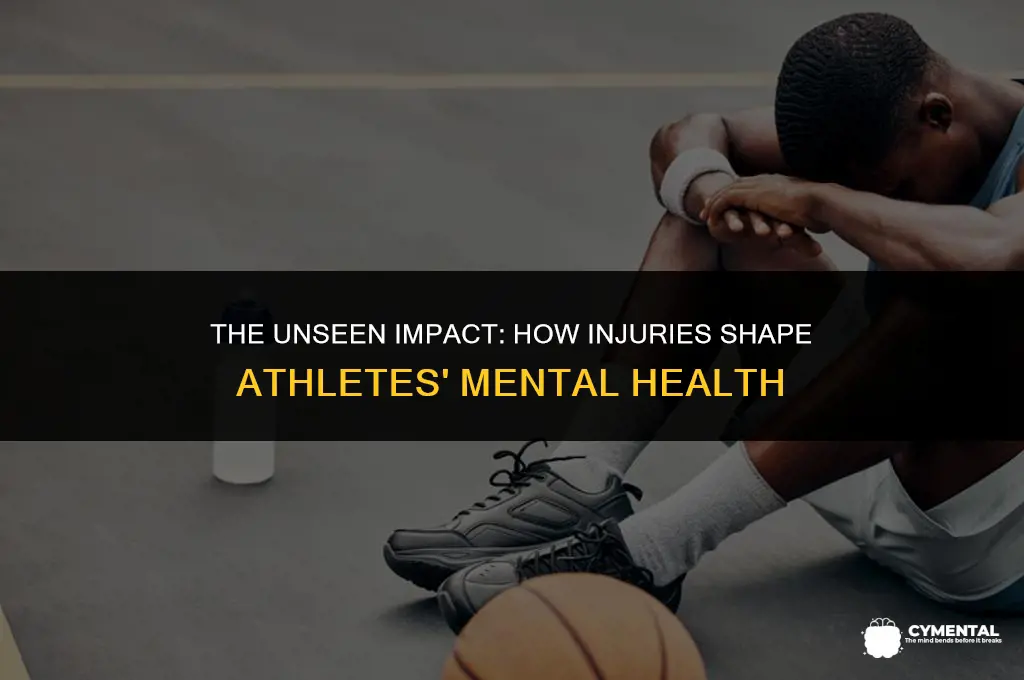 how do injuries affect athletes mental health