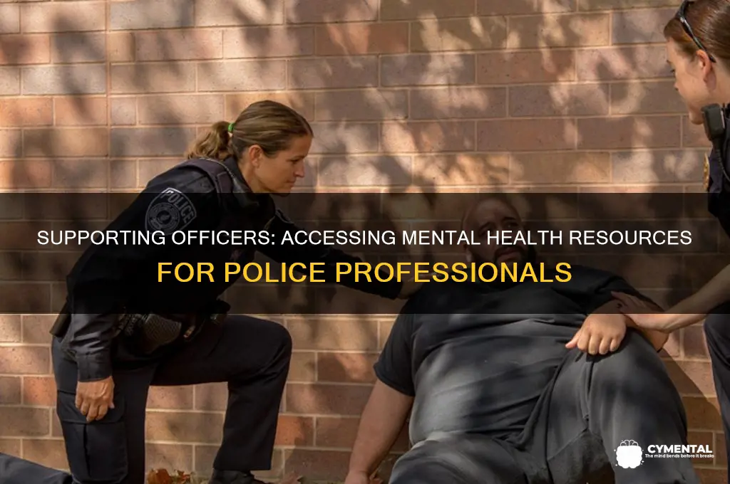 how do police get mental health help
