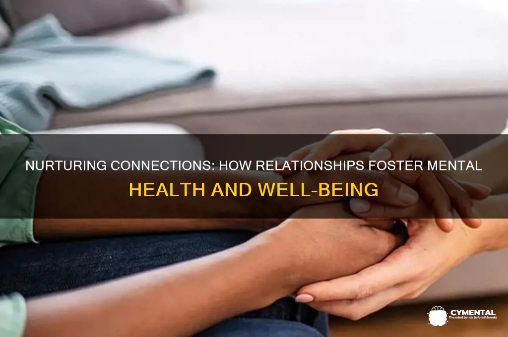 how do relationship help us with mental health