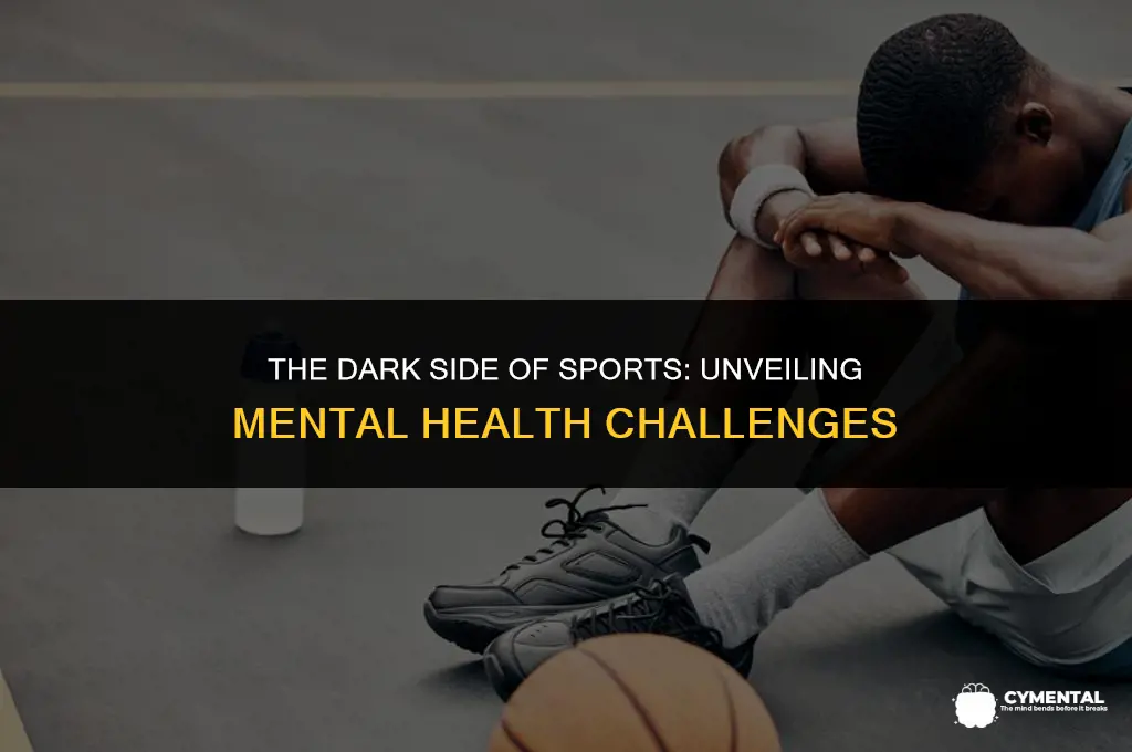 how do sports affect mental health negatively