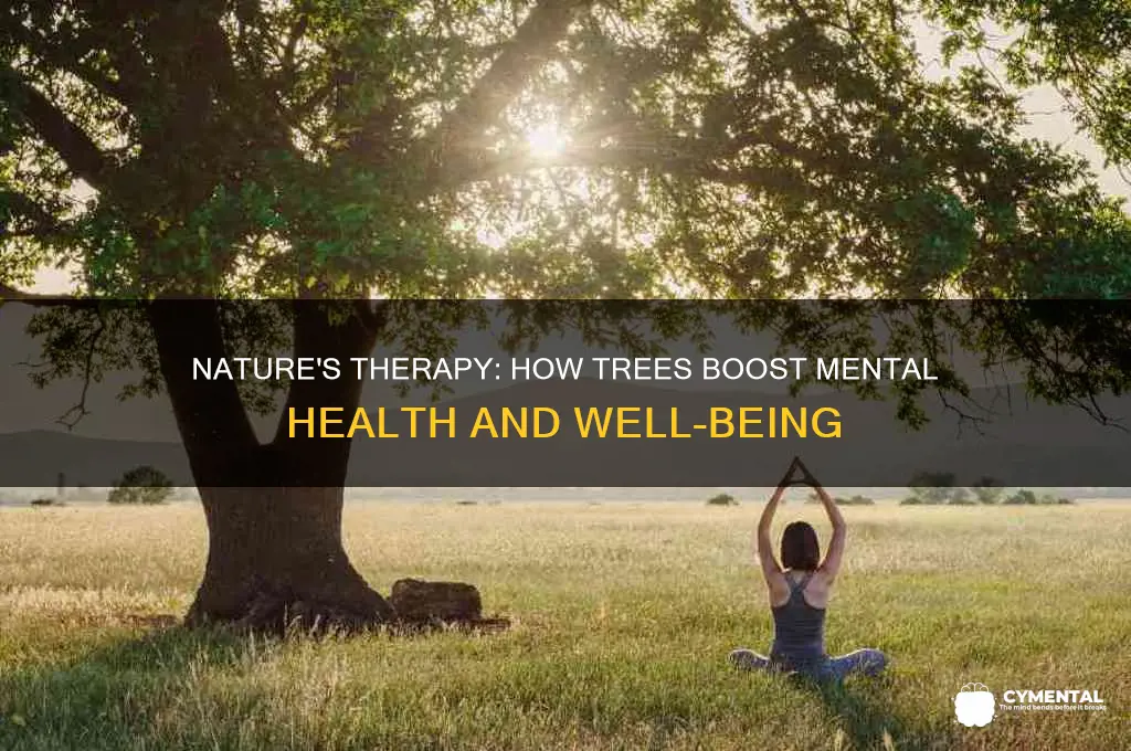how do trees help mental health
