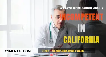 Legal Guide: Declaring Mental Incompetence in California