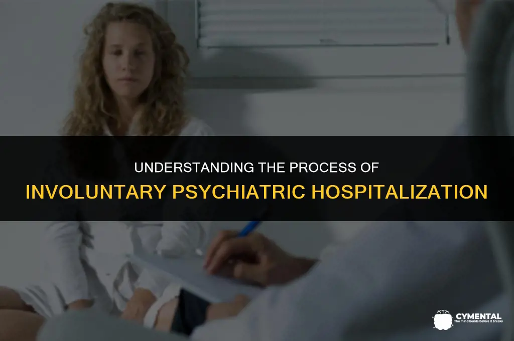 how do you get put in a mental hospital