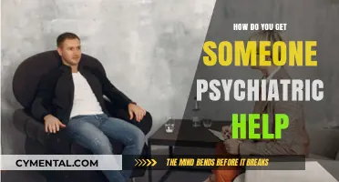 Guiding Someone Towards Psychiatric Help: A Compassionate Approach