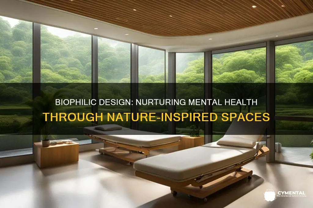 how does biophilic design help mental health