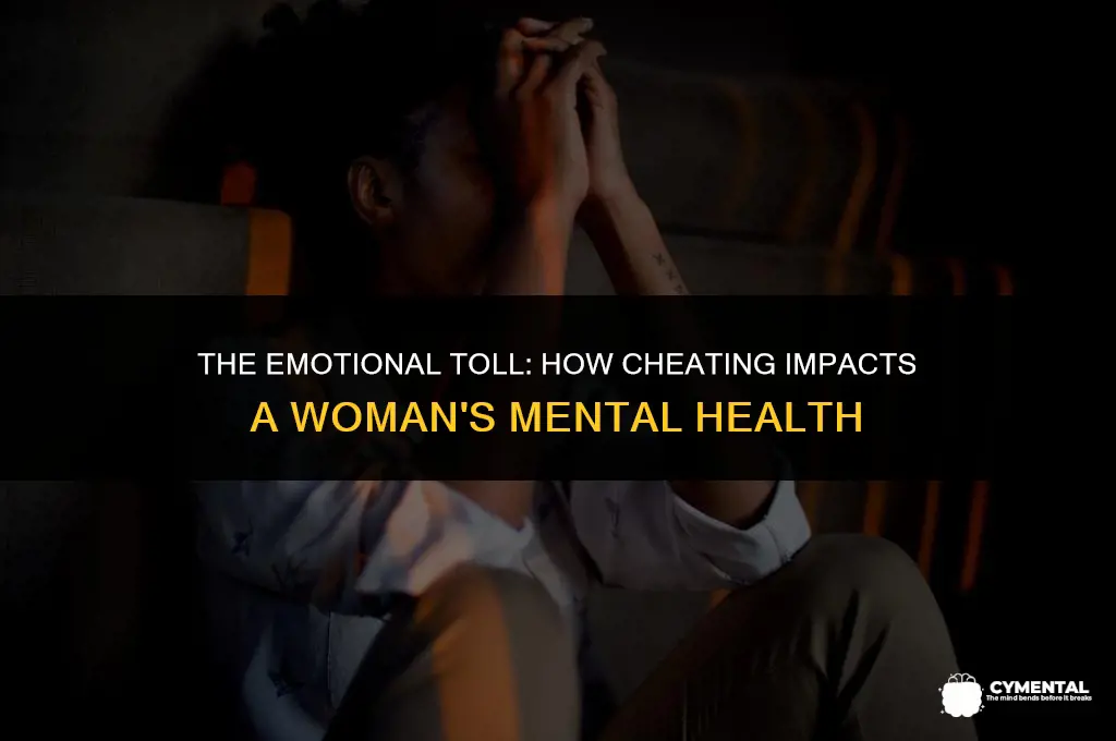 how does cheating affect a woman mentally