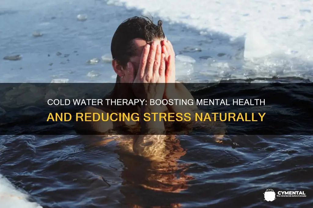 how does cold water help mental health