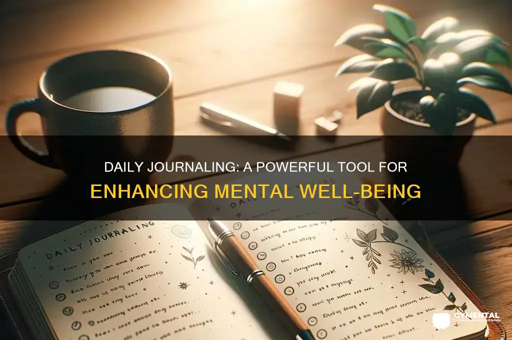how does daily journaling help mental health