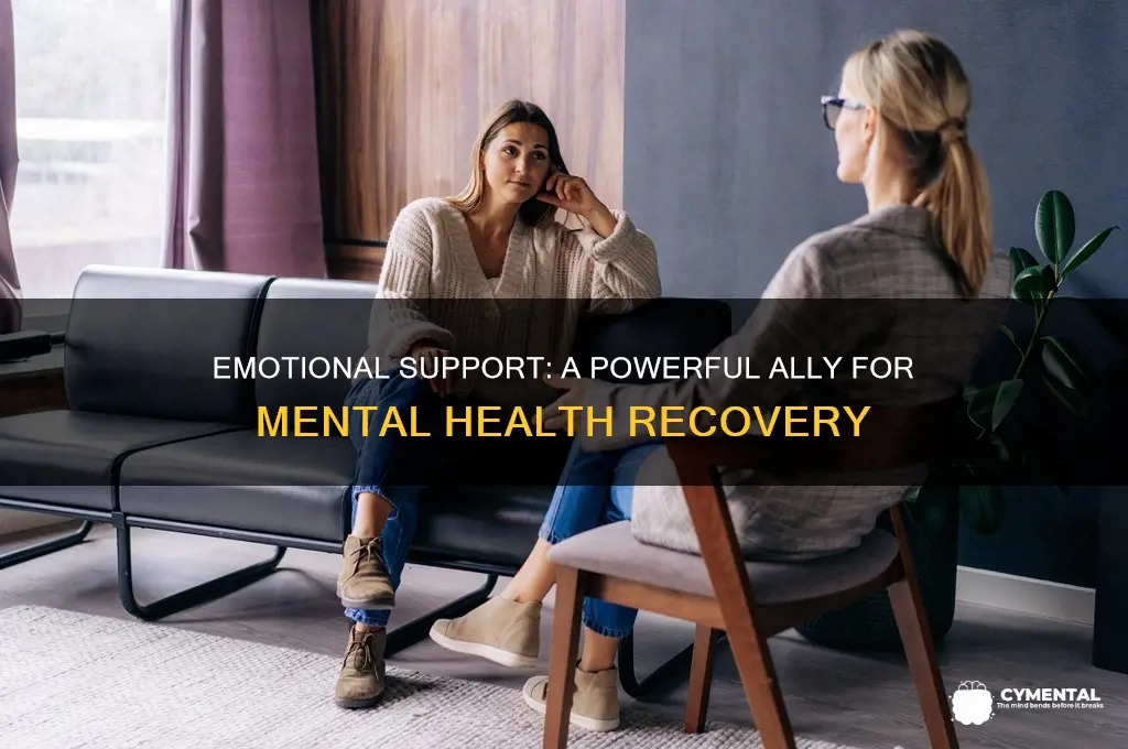 how does emotional support help mental health ri
