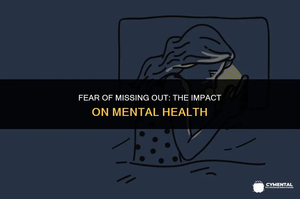 how does fomo affect mental health