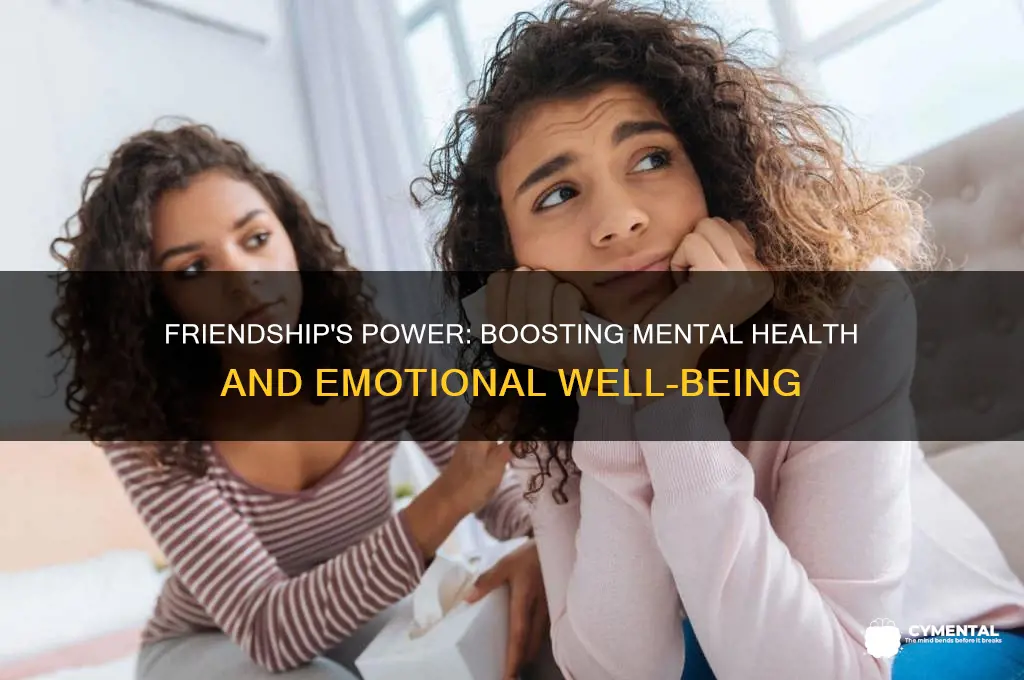 how does friendship help your mental health