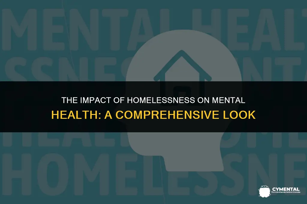 how does homelessness affect mental health