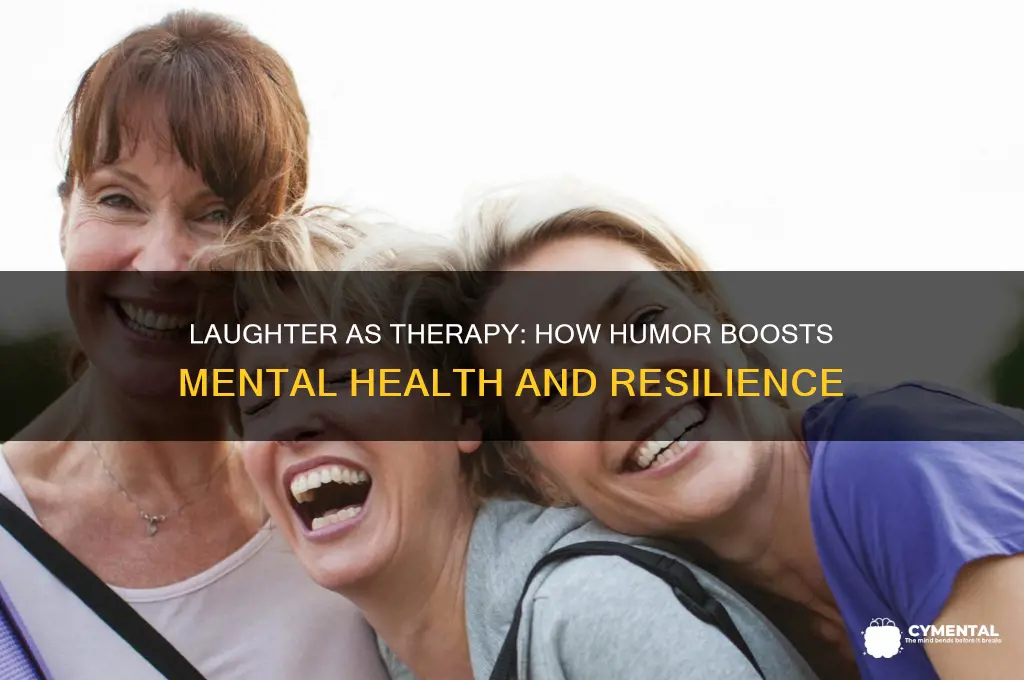 how does humor help with mental health