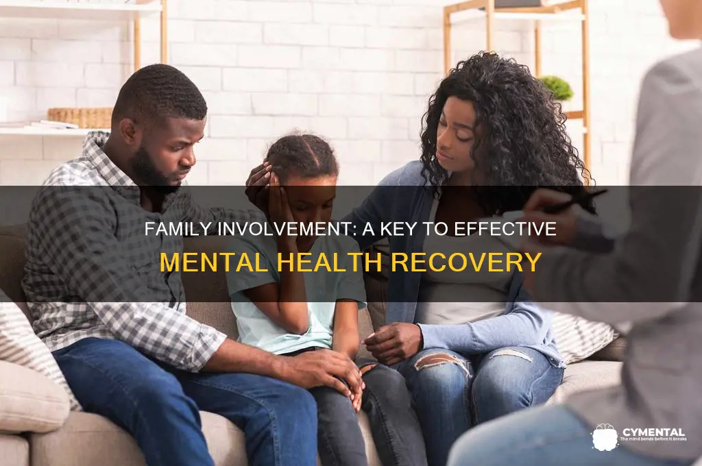 how does invovlement of family help in mental health treatment