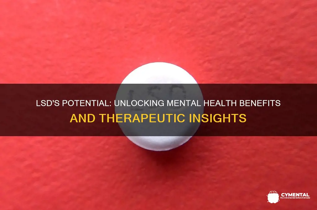 how does lsd help mental health