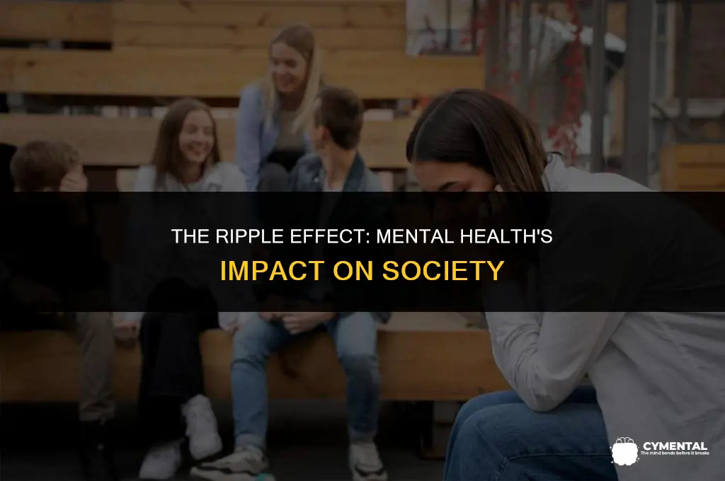 how does mental health affect society