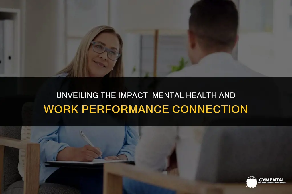 how does mental health affect work performance