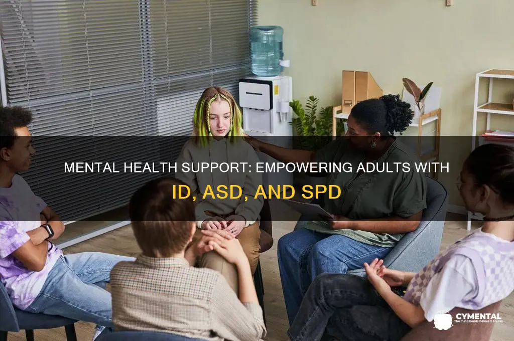 how does mental health help adult with id asd spd