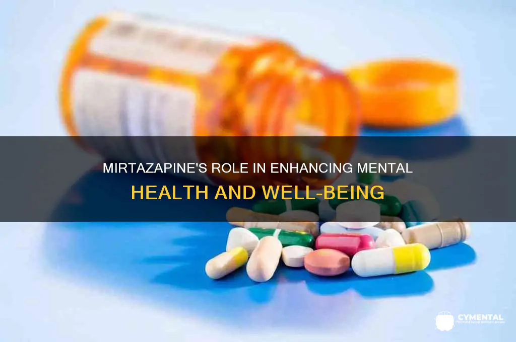 how does mirtazapine help your mental health