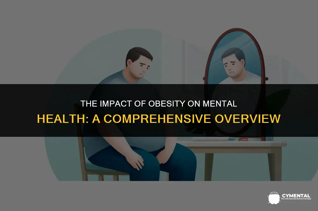 how does obesity affect mental health