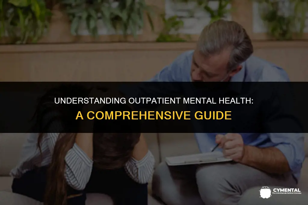how does outpatient mental health work