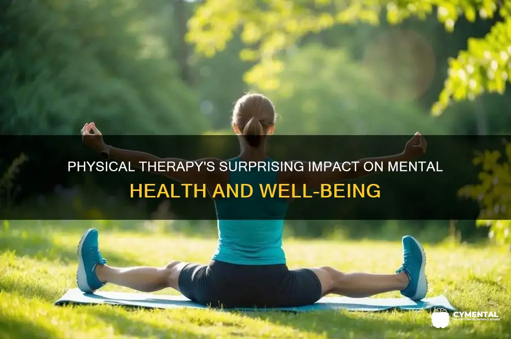 how does physical therapy help mental health