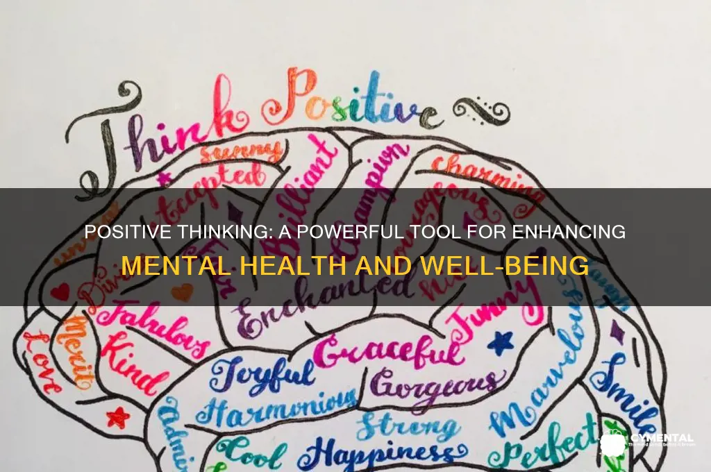 how does positive thinking help mental health