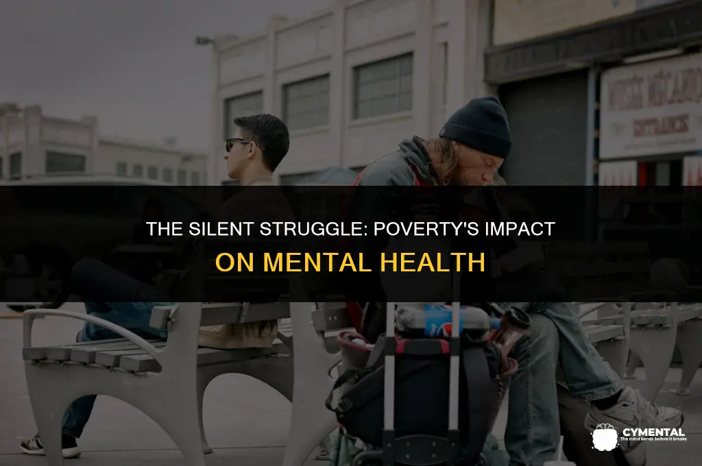 how does poverty affect mental health