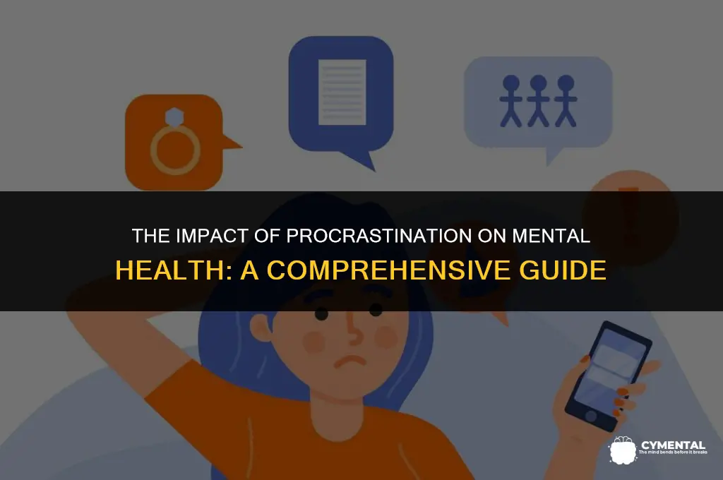 how does procrastination affect your mental health