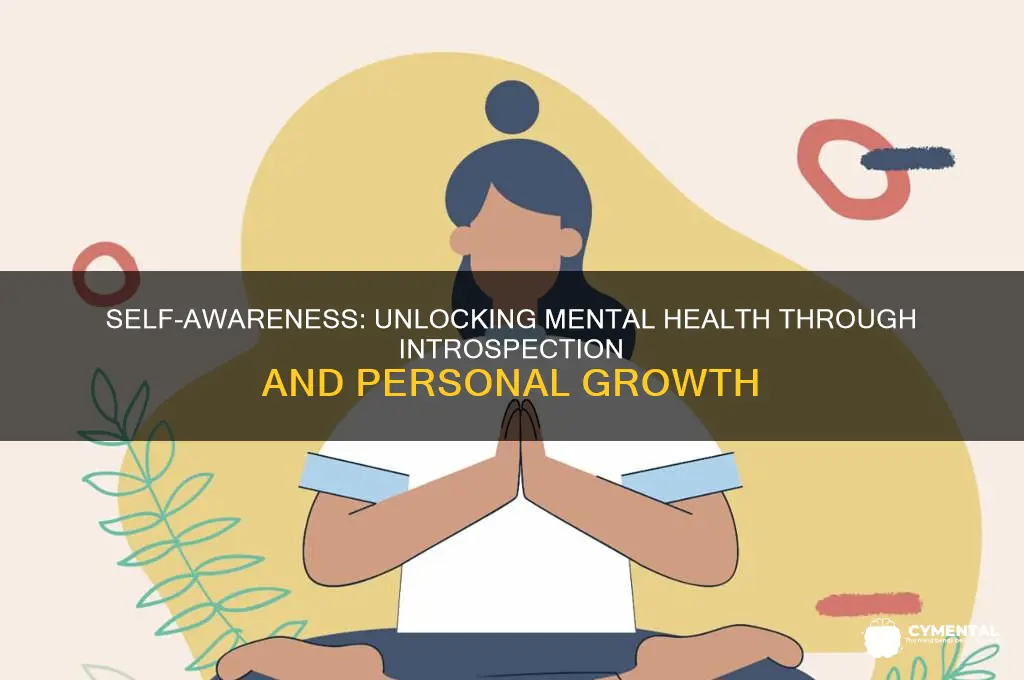 how does self awareness help mental health