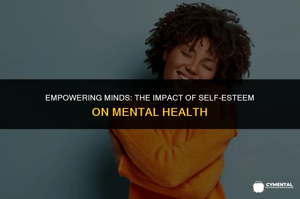 how does self esteem affect mental health
