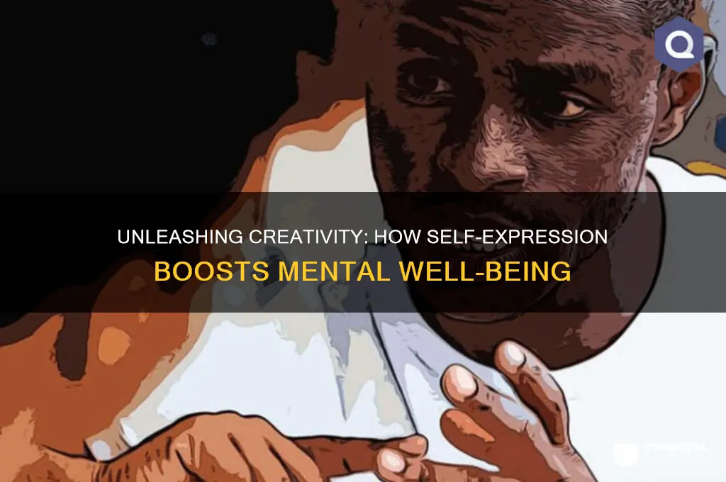 how does self expression help mental health