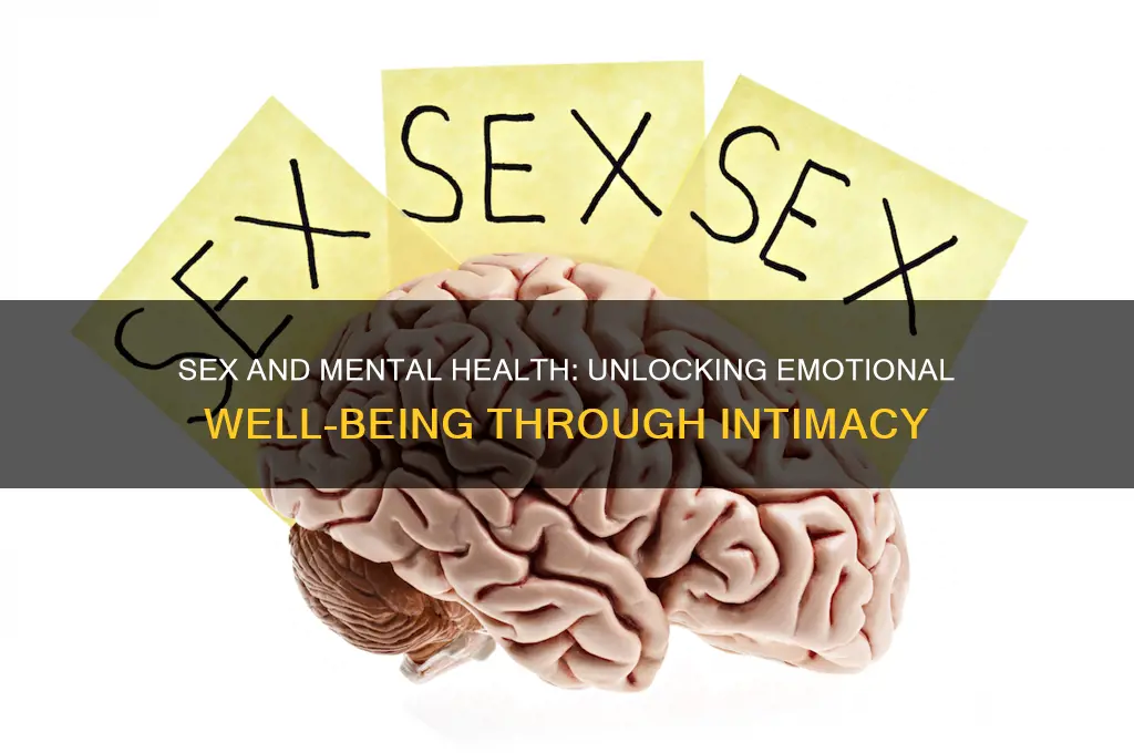 how does sex help with mental health