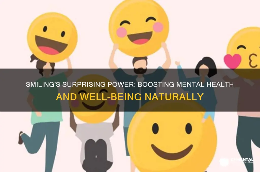 how does smiling help your mental health