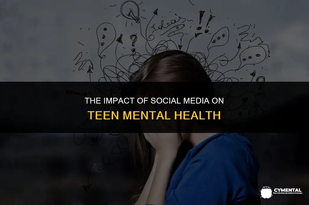 how does social media affect teens mental health