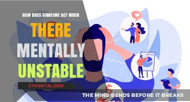 Unraveling the Mask: Signs of Mental Instability in Everyday Behavior