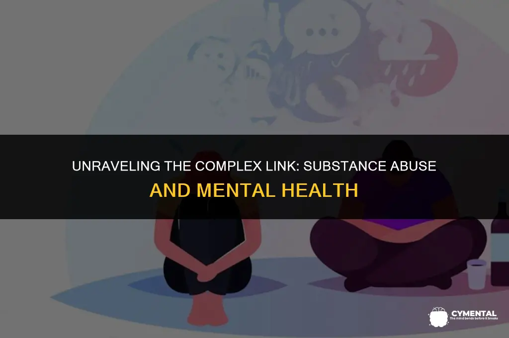 how does substance abuse affect mental health