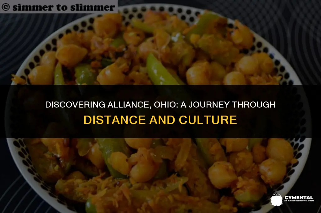 how far is alliance ohio from me