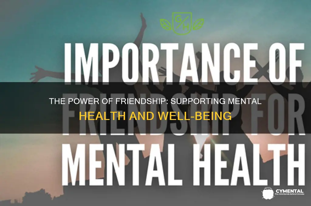 how friends can help with mental health