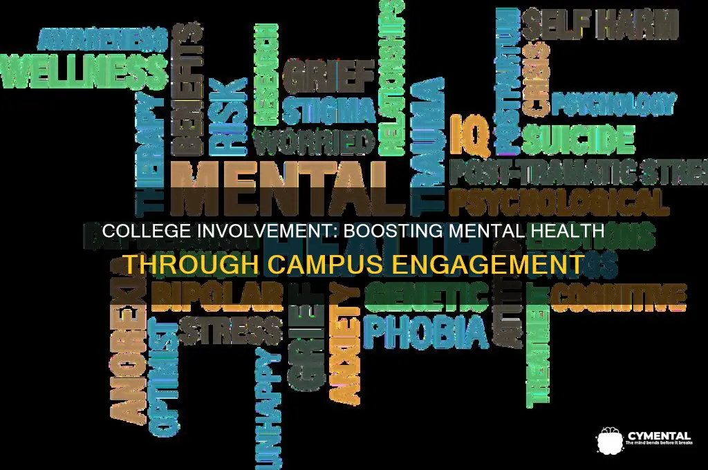 how getting involved at college can help your mental health